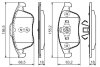 Колодки тормозные дисковые BOSCH 0 986 494 381 (фото 7)
