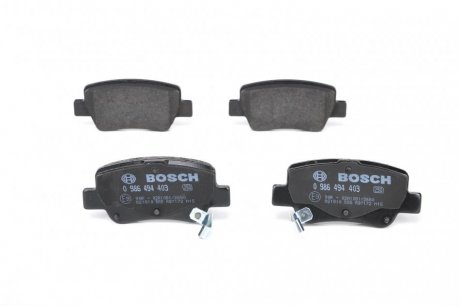 Гальмівні колодки дискові BOSCH 0 986 494 403