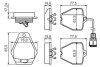 VW Тормозные колодки передние (с датч.) Audi A8 2.5TDI/3.7 -02 BOSCH 0986494436 (фото 5)
