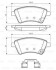 ДИСКОВЫЕ КОЛОДКИ BOSCH 0986494584 (фото 9)