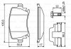 ДИСКОВІ КОЛОДКИ BOSCH 0986494649 (фото 9)