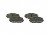 TOYOTA Колодки тормозные передн.Yaris 05-,Prius 09- BOSCH 0986494770 (фото 2)