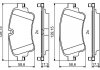 VW Колодки торм. зад. AUDI A4/A5/Q5/Q7 15- BOSCH 0986494833 (фото 2)