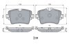 Колодки тормозные передние BMW 1 F40 19- BOSCH 0986494940 (фото 1)