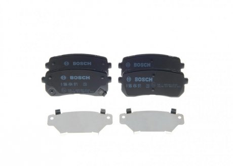 Тормозные колодки дисковые BOSCH 0986494971