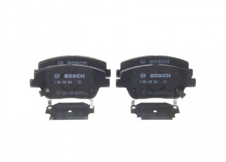 Гальмівні колодки дискові BOSCH 0986494984