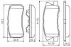 Колодки тормозные BOSCH 0986495357 (фото 5)