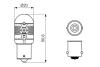 LED Gigalight Автолампа P21W 2шт. цвет./температура - холодный 6000K BOSCH 1987301517 (фото 8)