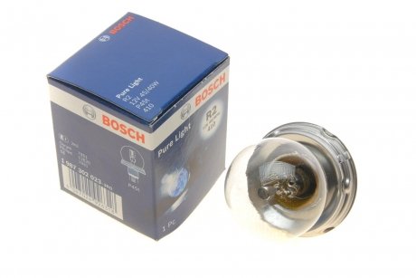 Лампа розжарювання R2 12V 45/40W P45t (вир-во) BOSCH 1 987 302 023