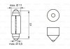 Лампа T10,5x43 12V 5W SV8.5 Pure Light BOSCH 1 987 302 225 (фото 6)