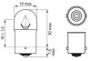 Лампа накаливания ECO Truck, R10W / 24V 10W R10W, BA15s BOSCH 1987302869 (фото 6)