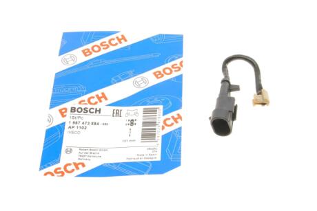 ДАТЧИК ЗНОШУВАННЯ ДИСК.КОЛ.ПЕРЕД BOSCH 1987473584