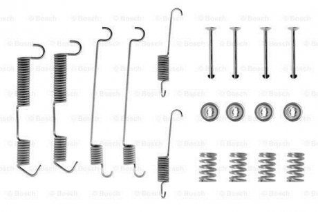 Монтажный к-кт. торм. кол. BMW E30 -93 BOSCH 1987475089