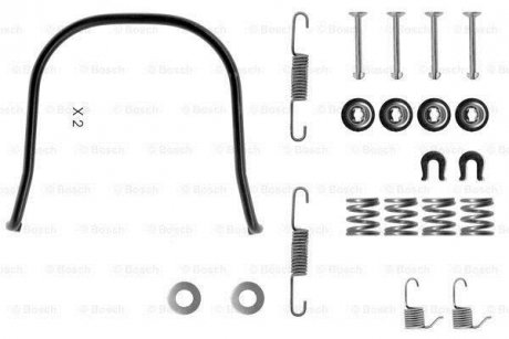 Установочный к-кт. торм. кол. NISSAN Micra -92 BOSCH 1987475095