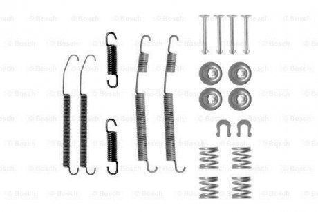 Монтажный к-кт. торм. кол. SUBARU 89-2000 BOSCH 1987475258