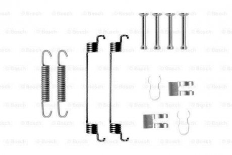 К-т крепления задних тормозных колодок FIAT PUNTO 99- BOSCH 1987475268