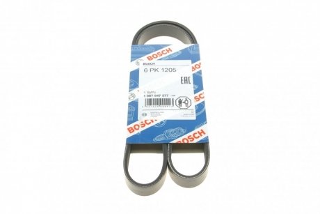 Пасок поліклиновий 6PK1205 BOSCH 1987947577