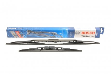 Комплект щеток стеклоочистителя каркасных Twin Spoiler 530/340 BOSCH 3 397 010 406 (фото 1)