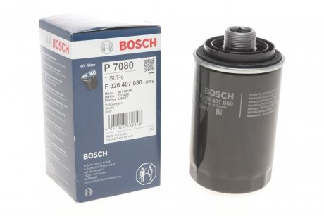 Фільтр масляний BOSCH F026407080 (фото 1)