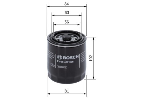 ФИЛЬТР МАСЛЯНЫЙ BOSCH F026407325