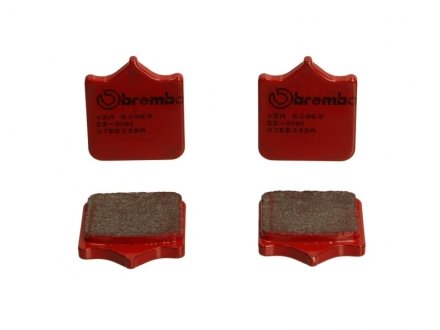 Колодки тормозные BREMBO 07BB33SA