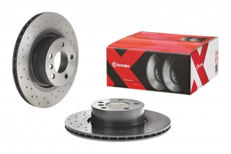 Тормозной диск BREMBO 09.B569.1X (фото 1)