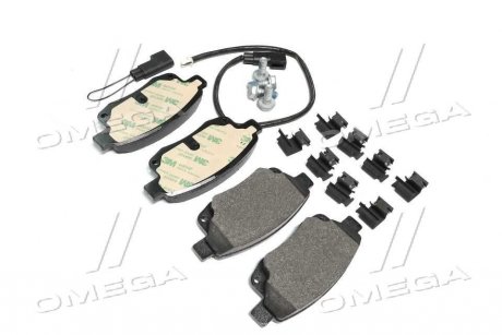 Колодка тормозов. диск. FORD TRANSIT, задн. (выр-во) BREMBO P 24 066