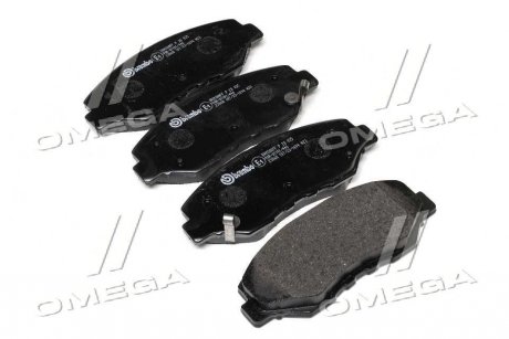 Колодка тормозов. диск. HONDA CR-V передн. (выр-во) BREMBO P 28 035