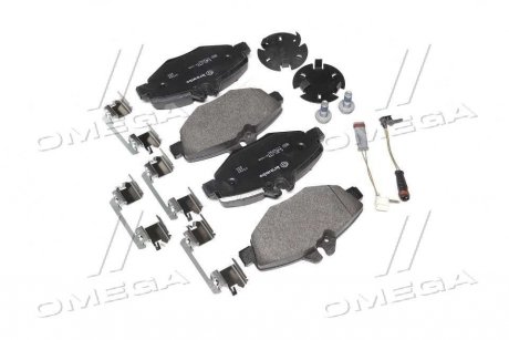 Колодка гальм. диск. MB E-CLASS (W211), E-CLASS KOMBI (S211) передн. BREMBO P 50 049