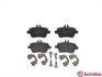 Тормозные колодки дисковые BREMBO P50 091 (фото 2)