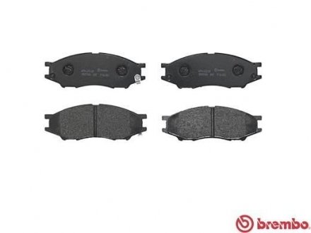 Комплект дискових гальмівних колодок BREMBO P56083 (фото 1)