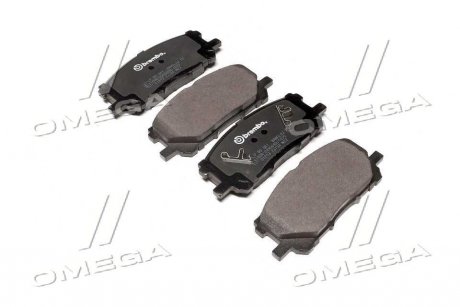 Колодка тормозов. диск. LEXUS RX, передн. (выр-во) BREMBO P 83 067