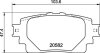 Колодки тормозные дисковые (комплект 4 шт.)) BREMBO P83174 (фото 1)
