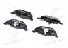 Тормозные колодки передние:A3 Cordoba Ibiza Leon Fabia Octavia Rapid Roomster Bora Golf Jetta Polo BREMBO P85041 (фото 3)