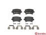 Тормозные колодки задние AUDI/SEAT/SKODA/VW/VW (FAW) BREMBO P85095 (фото 2)