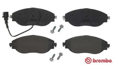 Тормозные колодки дисковые BREMBO P85 144