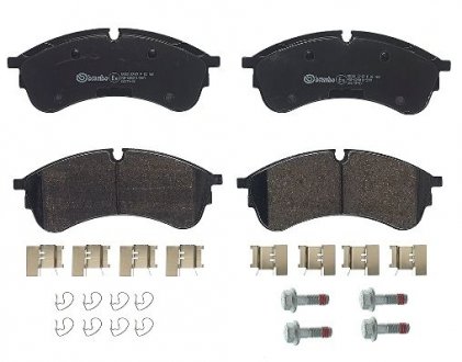 Гальмівні колодки дискові BREMBO P85 168