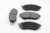 Тормозные колодки пер. Nissan Qashqai 07-13/Pathfinder 05- (sumitomo) Bremsi BP3350 (фото 2)