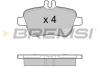 Гальмівні колодки зад. Mercedes Benz C117/W176/W246 Bremsi BP3469 (фото 1)