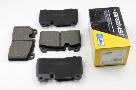 Тормозные колодки перед. Audi A6/A7/Q5 10- (Brembo) Bremsi BP3592