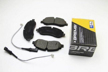 Тормозные колодки пер. Ford Transit 13- (Bosch) Bremsi BP3651