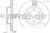 Гальмівний диск перед. Land Cruiser Prado/Lexus GX 01-09 (338x28) Bremsi CD7594V (фото 1)