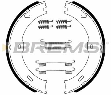 Колодки ручного тормоза Sprinter/Crafter 06- (с пружинками) Bremsi GF0315-1