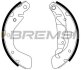 Тормозные колодки зад. Daewoo Lanos 97- /Opel Astra 91-01,Combo 01- (GM) Bremsi GF0354 (фото 1)