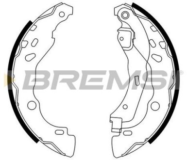 Тормозные колодки зад. Dacia Logan 04-/Nissan Micra IV 10- (Bendix) Bremsi GF0409