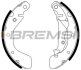 Тормозные колодки зад. Chevrolet Aveo,Kalos 03-/Daewoo Kalos 02- Bremsi GF0633 (фото 1)