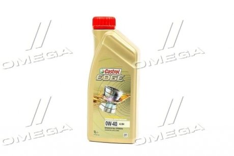 Олива двигуна 1L EDGE 0W40 A3/B4 CASTROL 15336D (фото 1)