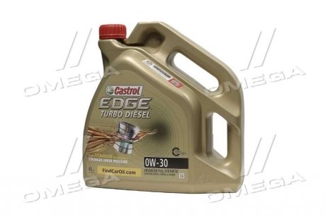 Олива двигуна 4L EDGE Turbo Diesel 0W30 CASTROL 157E5C