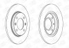 Гальмівний диск задній Citroen Saxo, Xsara / Peugeot 106, 206, 306, 309 CHAMPION 561555CH (фото 1)