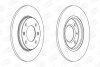 Тормозной диск задний Citroen Saxo, Xsara / Peugeot 106, 206, 306, 309 CHAMPION 561555CH (фото 2)